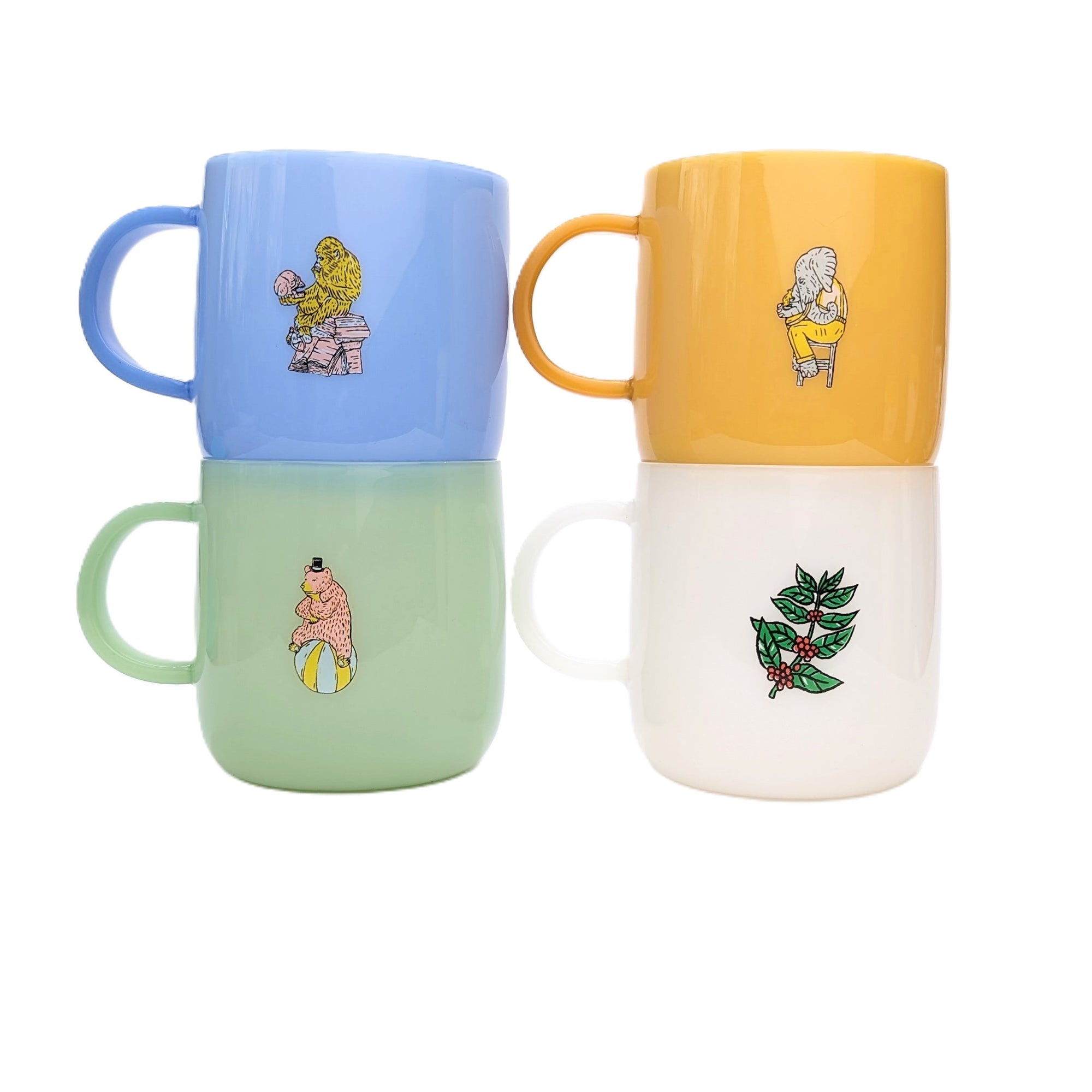 BR Retro Diner Tasse en verre