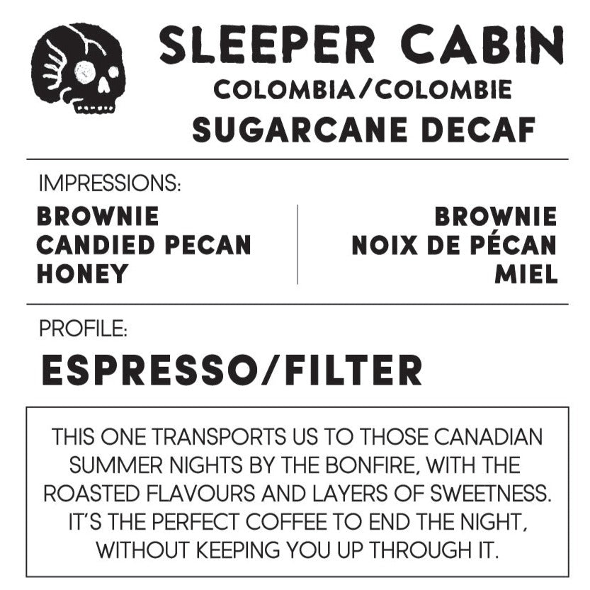 SLEEPER CABIN - Colombie - DÉCAF