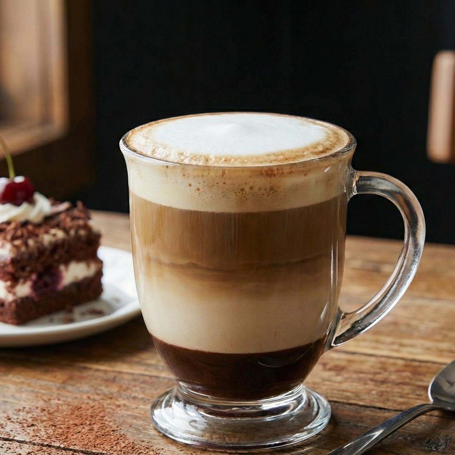 BLACK FOREST LATTE