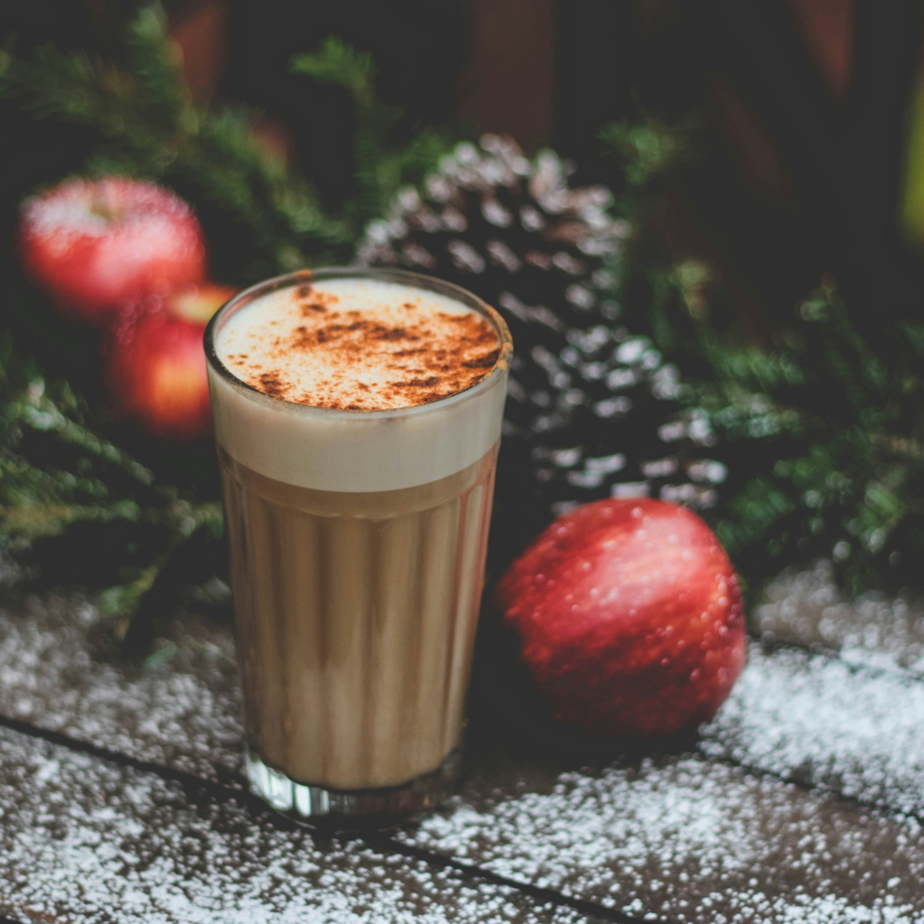 SPICED APPLE PIE LATTE