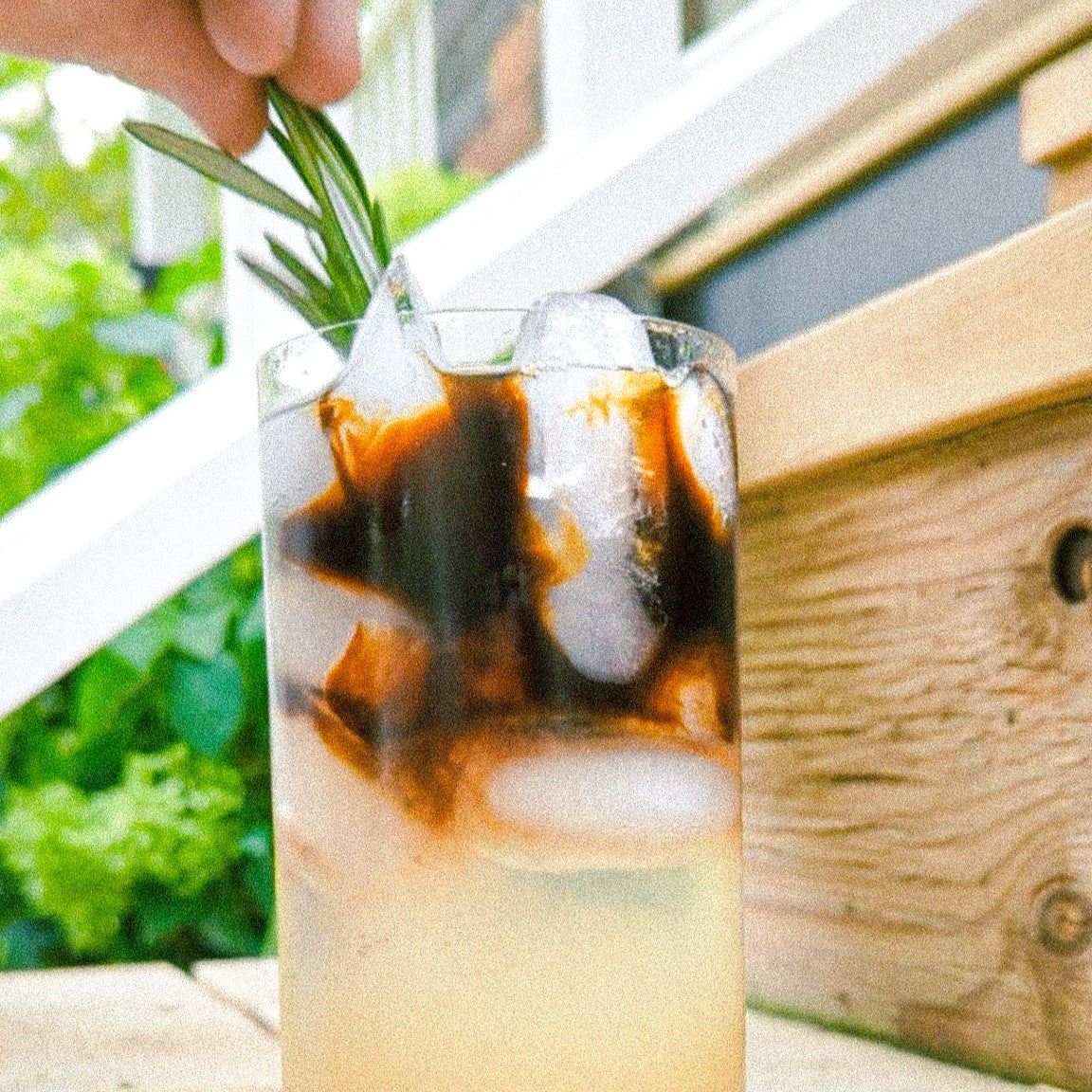 ORANGE ROSEMARY ESPRESSO TONIC