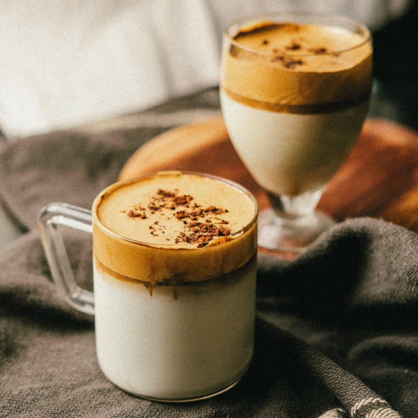 UPSIDE DOWN ICED LATTE