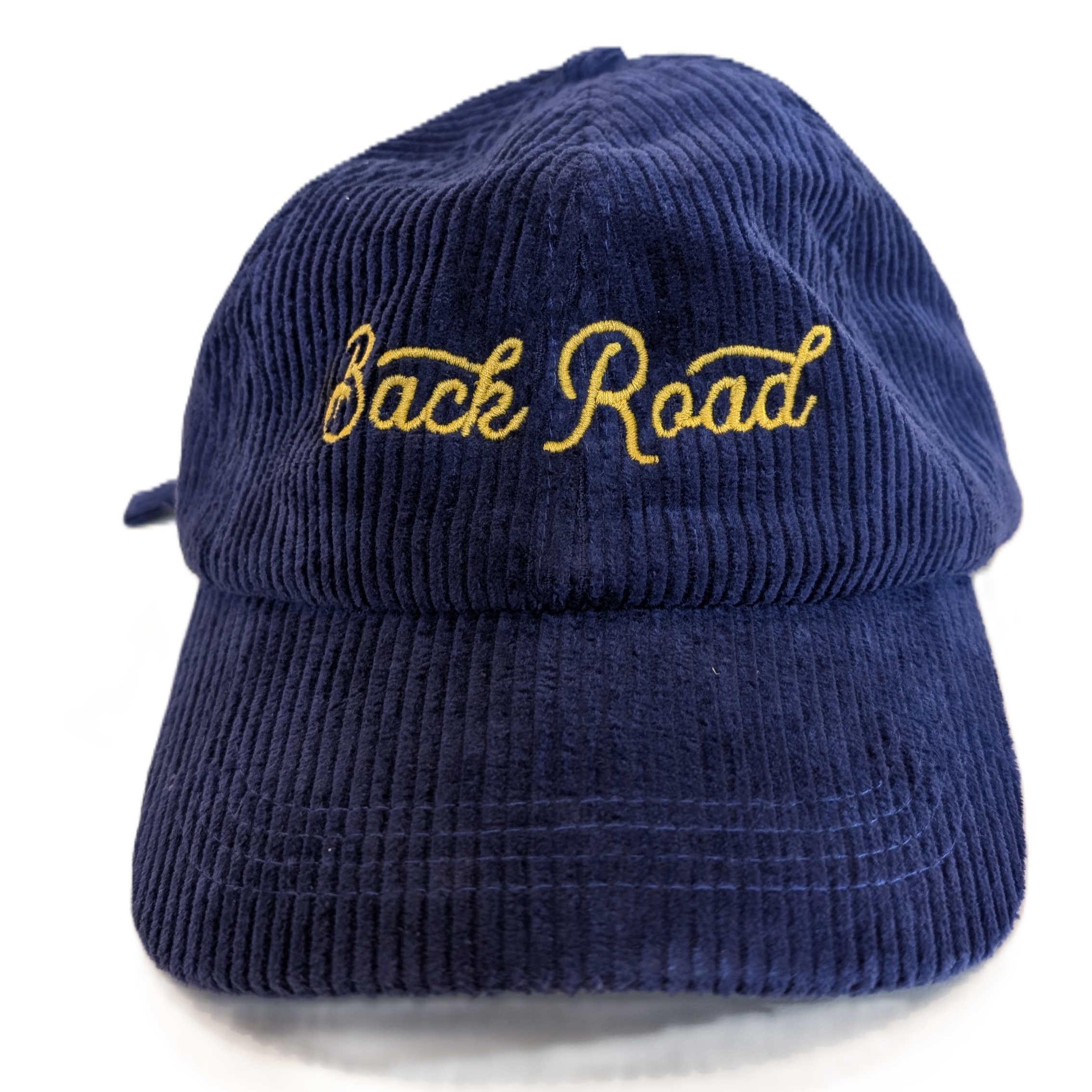 Script Corduroy Hat - Royal Blue