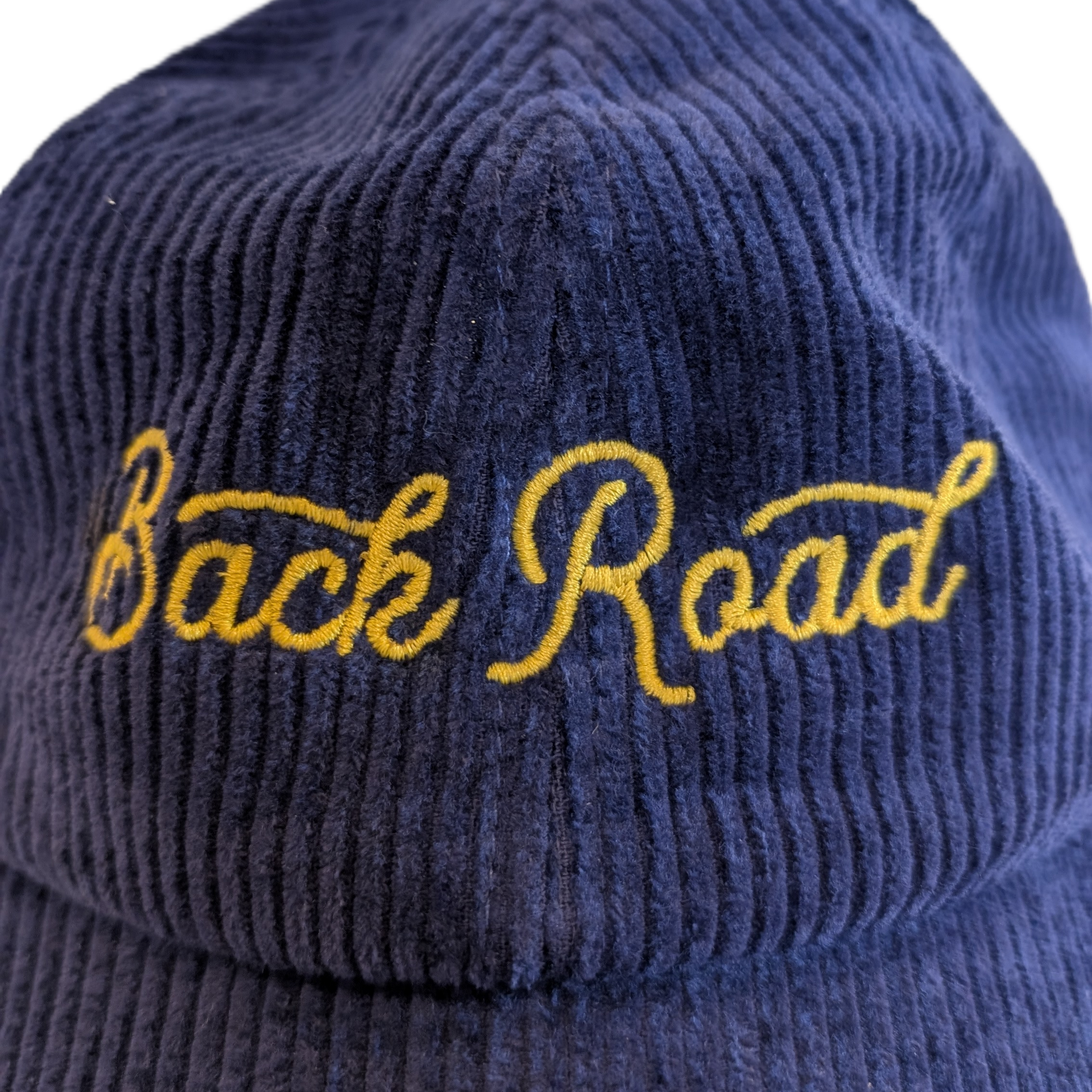 Script Corduroy Hat - Royal Blue