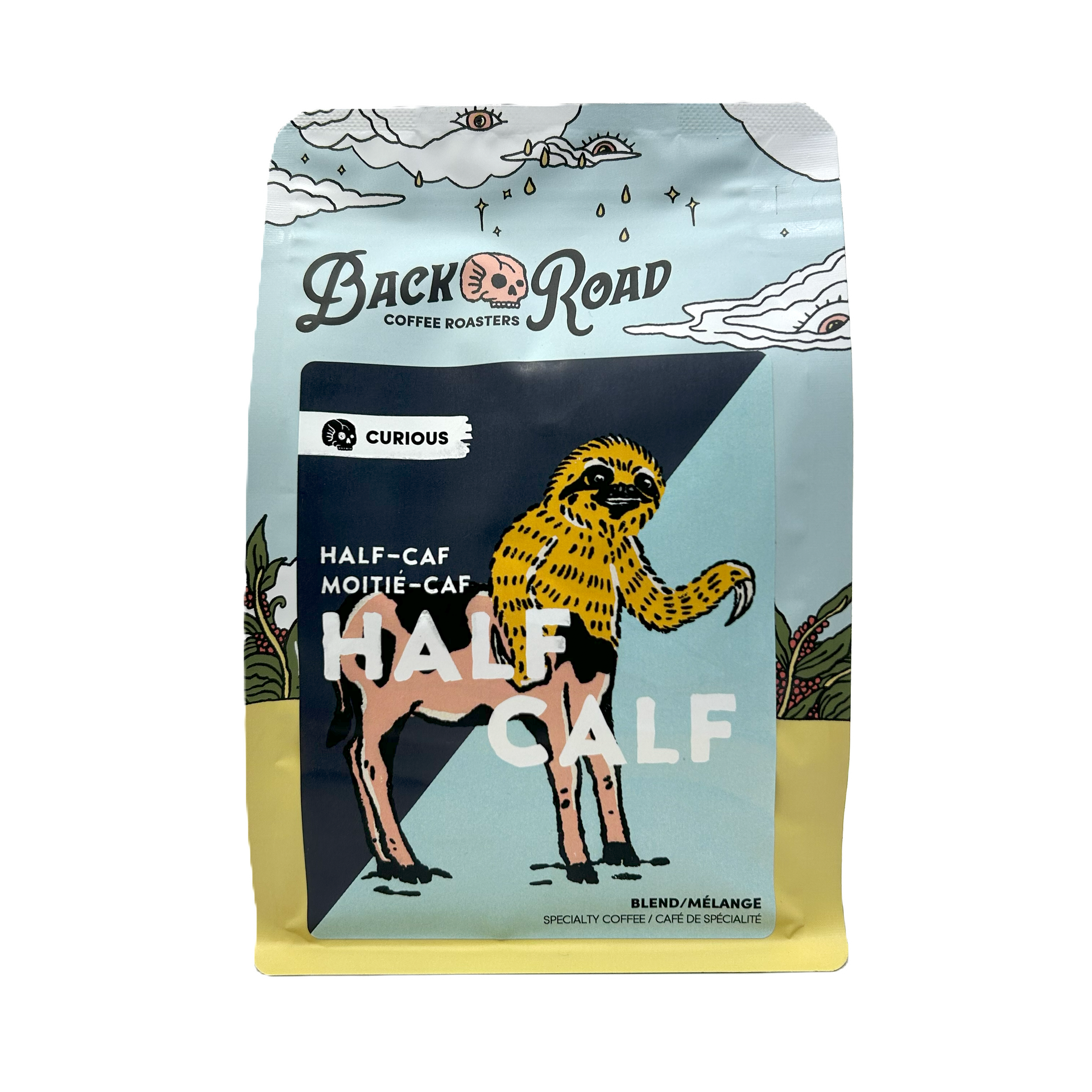 テイ・トウワ　Haircut Museum Against the Coffee HALF CALF CURIOUS - Colombia/Rwanda - HALF CAF – Back Road Coffee