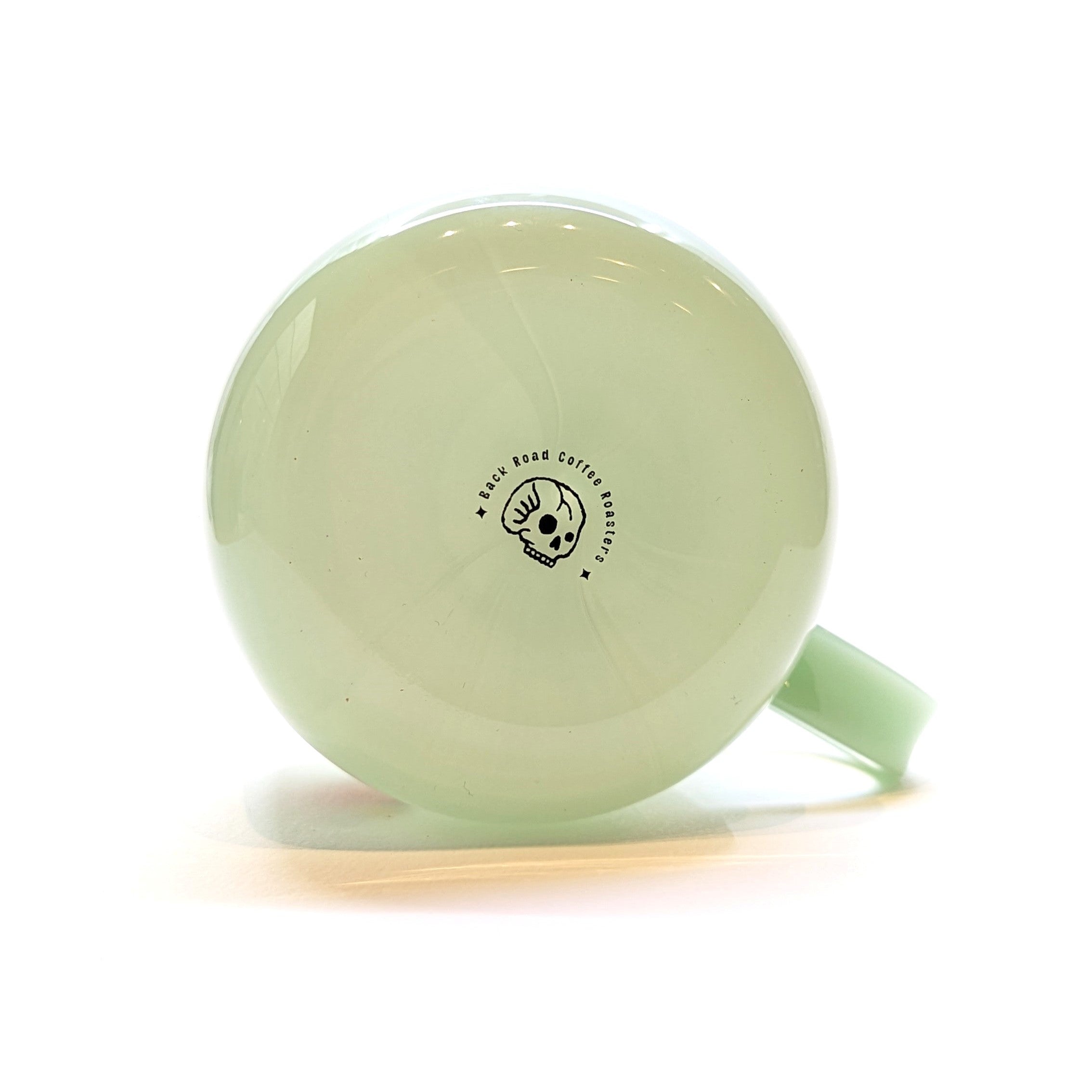 BR Retro Diner Jade Glass Mug