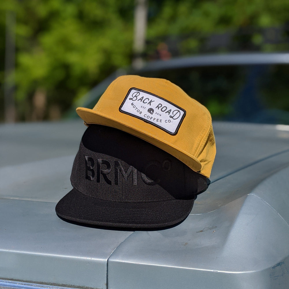 
            
                Load image into Gallery viewer, Snapback - Black Embroidered BRMCo
            
        