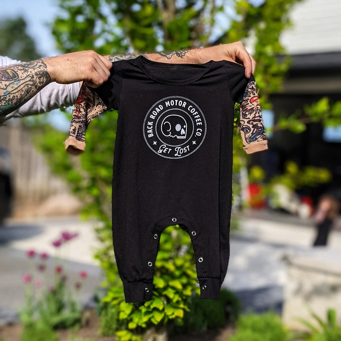 Kids Staple Crewneck Onesie