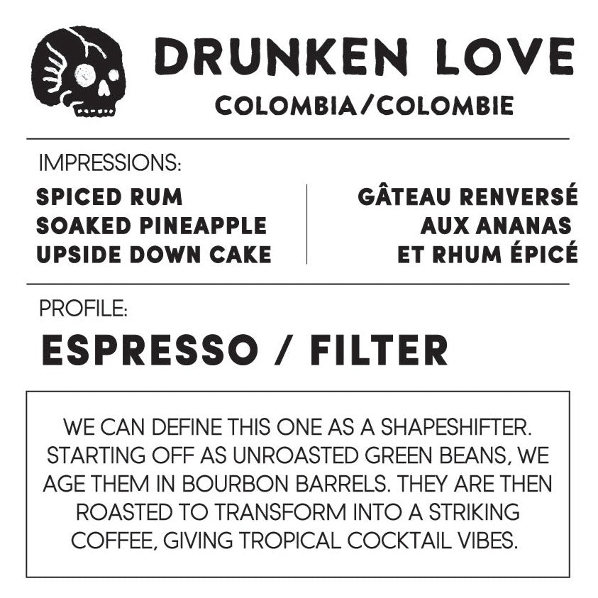 DRUNKEN LOVE - Colombia - BARREL-AGED