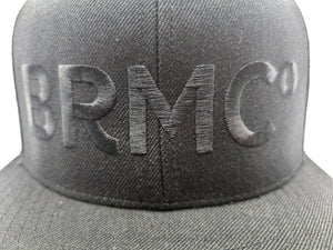 
            
                Load image into Gallery viewer, Snapback - Black Embroidered BRMCo
            
        