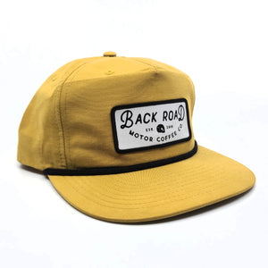 Grandpa Snapback - Wheat with White Name Patch